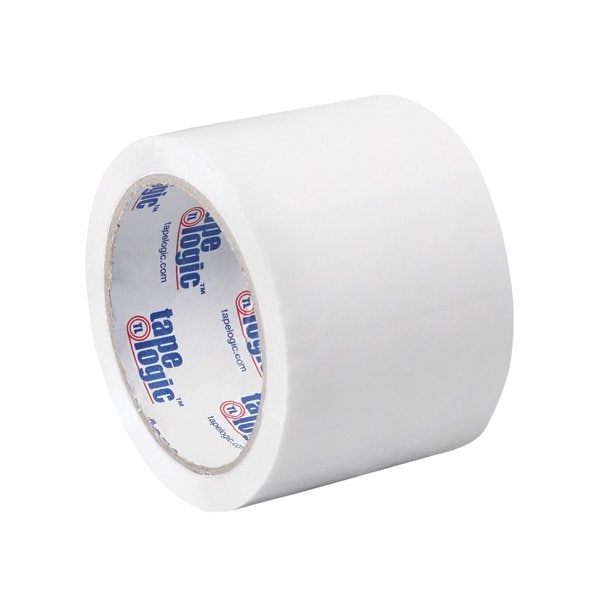 Tape Logic 3'' x 55 yds. - White Tape Logic Carton Sealing Tape, 6PK T90522W6PK - main